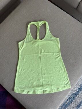 lululemon athletica Neon Lime Racerback Tank